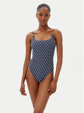 Guess Guess Costum de baie E5GJ45 KCRL2 Albastru
