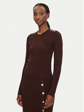 PINKO Pinko Sweater Costina 104020 A15S Barna Slim Fit