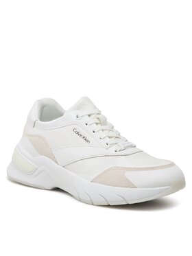 Calvin Klein Calvin Klein Snīkeri Elevated Runner Lace Up HW0HW01442 Balts