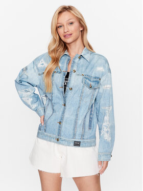 Versace Jeans Couture Versace Jeans Couture Jeansjacke 74HAS44P Blau Regular Fit