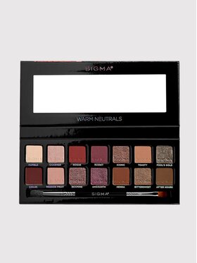 SIGMA Beauty SIGMA Beauty Warm Neutrals Eyeshadow Palette Paleta cieni do powiek Warm Neutrals