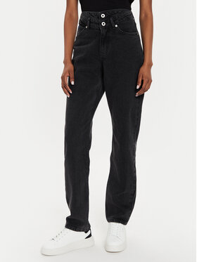 Karl Lagerfeld Jeans Karl Lagerfeld Jeans Jeans hlače 245J1104 Črna Tapered Fit