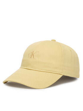 Calvin Klein Calvin Klein Šiltovka Monogram Embroidery Baseball Cap LV04K5024G Žltá