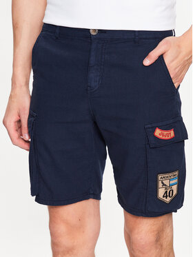 La Martina La Martina Sportshorts VMB300 TW445 Dunkelblau Regular Fit