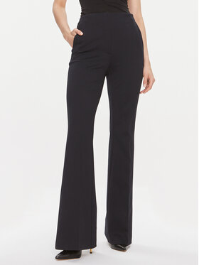 BOSS Boss Bavlnené nohavice Telessa 50505943 Tmavomodrá Regular Fit