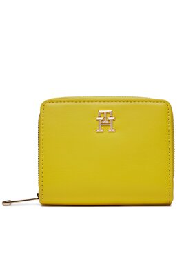 Tommy Hilfiger Tommy Hilfiger Μικρό Πορτοφόλι Γυναικείο Th Central Cc And Coin Κίτρινο