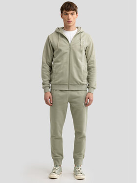 BIG STAR BIG STAR Bluza AJRON_300_170 Zielony Basic Fit