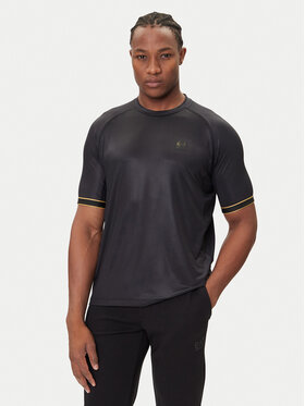 EA7 Emporio Armani EA7 Emporio Armani T-shirt 7M000619 AF16723 UC001 Crna Regular Fit