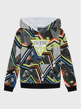 Guess Guess Majica dugih rukava L3RQ06 KA6R3 Siva Regular Fit
