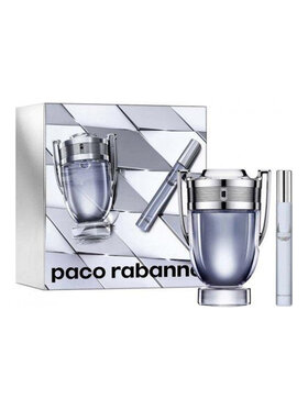 Paco Rabanne Paco Rabanne Invictus zestaw - woda toaletowa 100 ml + woda toaletowa 20 ml Zestaw zapachowy