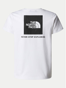 The North Face T-shirt Redbox NF0A89VT Bijela Regular Fit