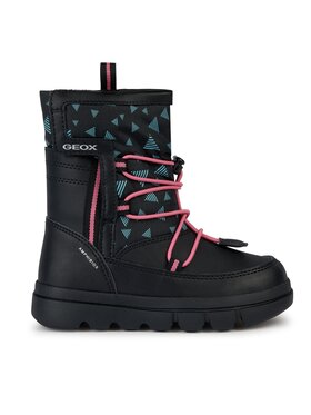 Geox Geox Μπότες Χιονιού J Willaboom Girl B A J36HWC 0BCMN C0922 S Μαύρο