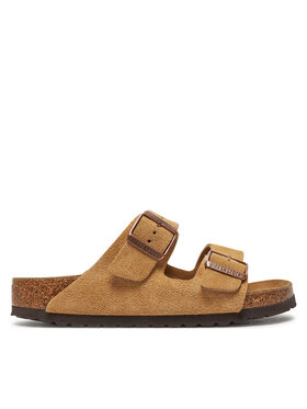 Birkenstock Birkenstock Чехли Arizona zamsz 1026190 Кафяв