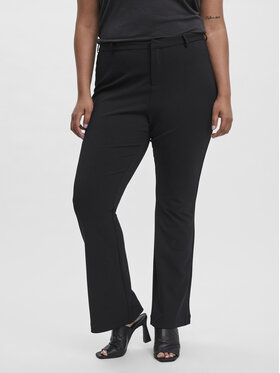 Vero Moda Curve Vero Moda Curve Hlače iz tkanine 10256477 Črna Regular Fit