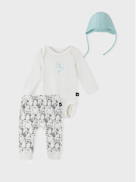 Reima Reima Набір боді і штани MOOMIN Dyrbaraste 5200067A Білий Regular Fit
