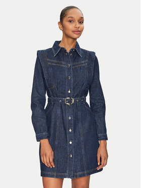 Morgan Morgan Jeanskleid 251-RICOLI Dunkelblau Regular Fit