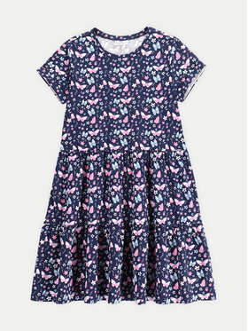 Coccodrillo Coccodrillo Трикотажна сукня WC5129202VGA Cиній Regular Fit