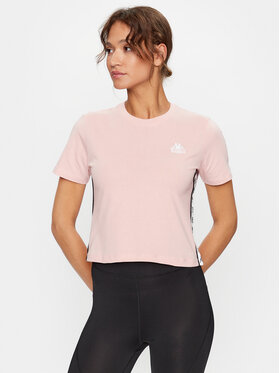 Kappa Kappa T-Shirt 313021 Korallenfarben Relaxed Fit
