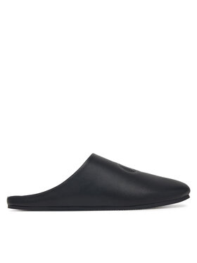 Calvin Klein Calvin Klein Παντόφλες Σπιτιού Home Slipper Mule Lth HM0HM02279 Μαύρο
