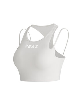 Yeaz Yeaz Top AMOROUS Biały Slim Fit