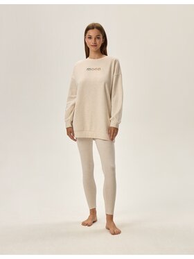 Henderson Henderson Piżama 41870 Beżowy Regular Fit