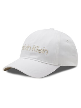 Calvin Klein Calvin Klein Kšiltovka Must Minimum Logo K60K610613 Bílé zlato