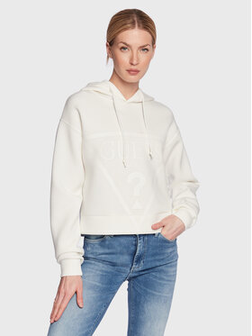 Guess Guess Sweatshirt New Alisa V2YQ08 K7UW2 Weiß Relaxed Fit