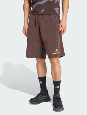 adidas adidas Szorty sportowe 162904 Brązowy Regular Fit