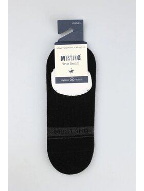 Mustang Mustang Skarpety Niskie Unisex 2 PACK SOCKS Czarny