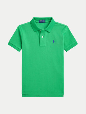 Polo Ralph Lauren Polo Ralph Lauren Тениска с яка и копчета 322703632 Зелен Regular Fit