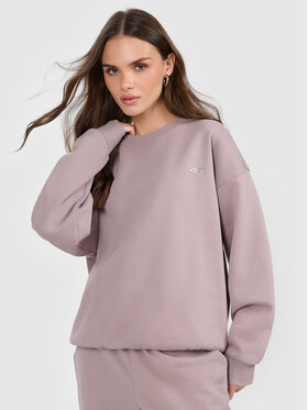 4F 4F Bluza ESSENTIALS Beżowy Loose Fit