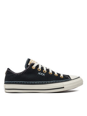Converse Converse Plátenky Chuck Taylor All Star Crafted Stitching Ox A07546C Čierna