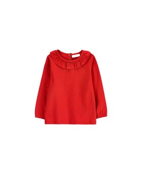Coccodrillo Coccodrillo Longsleeve ZC6143101EBG-009 Czerwony Regular Fit