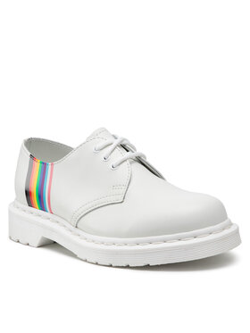 Dr. Martens Dr. Martens Chaussures Rangers 1461 For Pride 27522100 Blanc