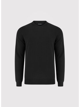 Pako Lorente Pako Lorente Sweter P26WN-2X-010 Czarny Straight Fit