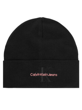 Calvin Klein Calvin Klein Kepurė Mono Logo Embro K60K612668 Juoda