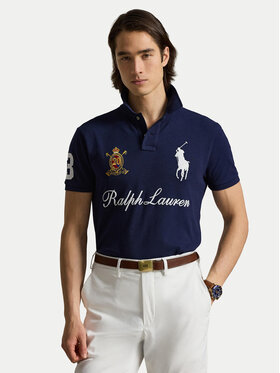 Polo Ralph Lauren Polo Ralph Lauren Tricou polo 710P07311001 Bleumarin Custom Slim Fit