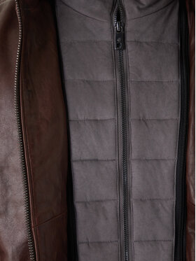 Μπουφάν δερμάτινο Milestone φωτογραφία