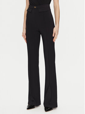Elisabetta Franchi Elisabetta Franchi Spodnie materiałowe PA-078-51E2-V300 Czarny Regular Fit