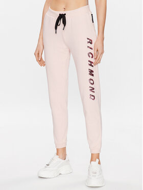 John Richmond John Richmond Παντελόνι φόρμας UWP23044PA Ροζ Classic Fit