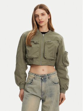 ONLY ONLY Bundy bomber Saga 15336303 Zelená Regular Fit