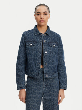 Armani Exchange Armani Exchange Jeansová bunda XW000556 AF12844 FB055 Modrá Regular Fit