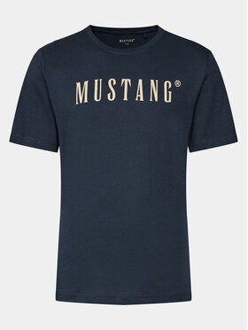 Mustang Mustang T-Shirt Austin 1014695 Σκούρο μπλε Regular Fit