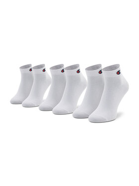 Champion Champion 3er-Set niedrige Unisex-Socken U24559 WW001 Weiß