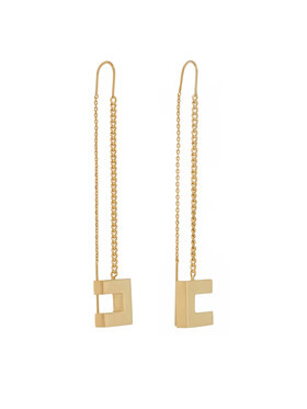 Elisabetta Franchi Elisabetta Franchi Naušnice OR-16A-56E2-V170 Zlatá