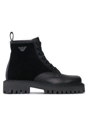 Emporio Armani Emporio Armani Planinarske cipele X4M383 XN630 K001 Crna