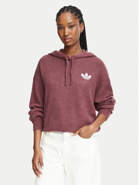 adidas adidas Суитшърт Essentials IA4447 Бордо Loose Fit