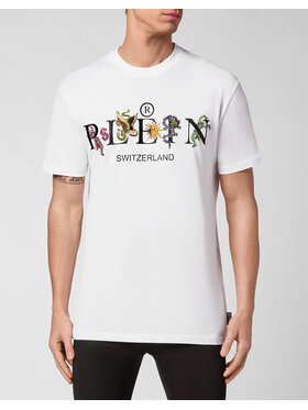 PHILIPP PLEIN PHILIPP PLEIN Tričko 7569 Biela Regular Fit