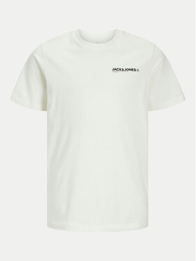 Jack&Jones Junior Jack&Jones Junior Tricou Hawaii 12269831 Alb Regular Fit