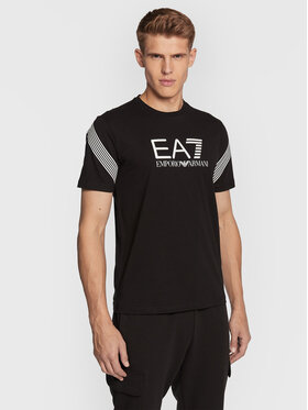 EA7 Emporio Armani EA7 Emporio Armani T-Shirt 6LPT03 PJ3BZ 1200 Czarny Regular Fit